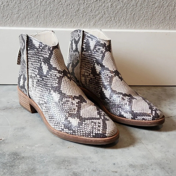 Dolce vita snake ankle boots - Picture 1 of 7